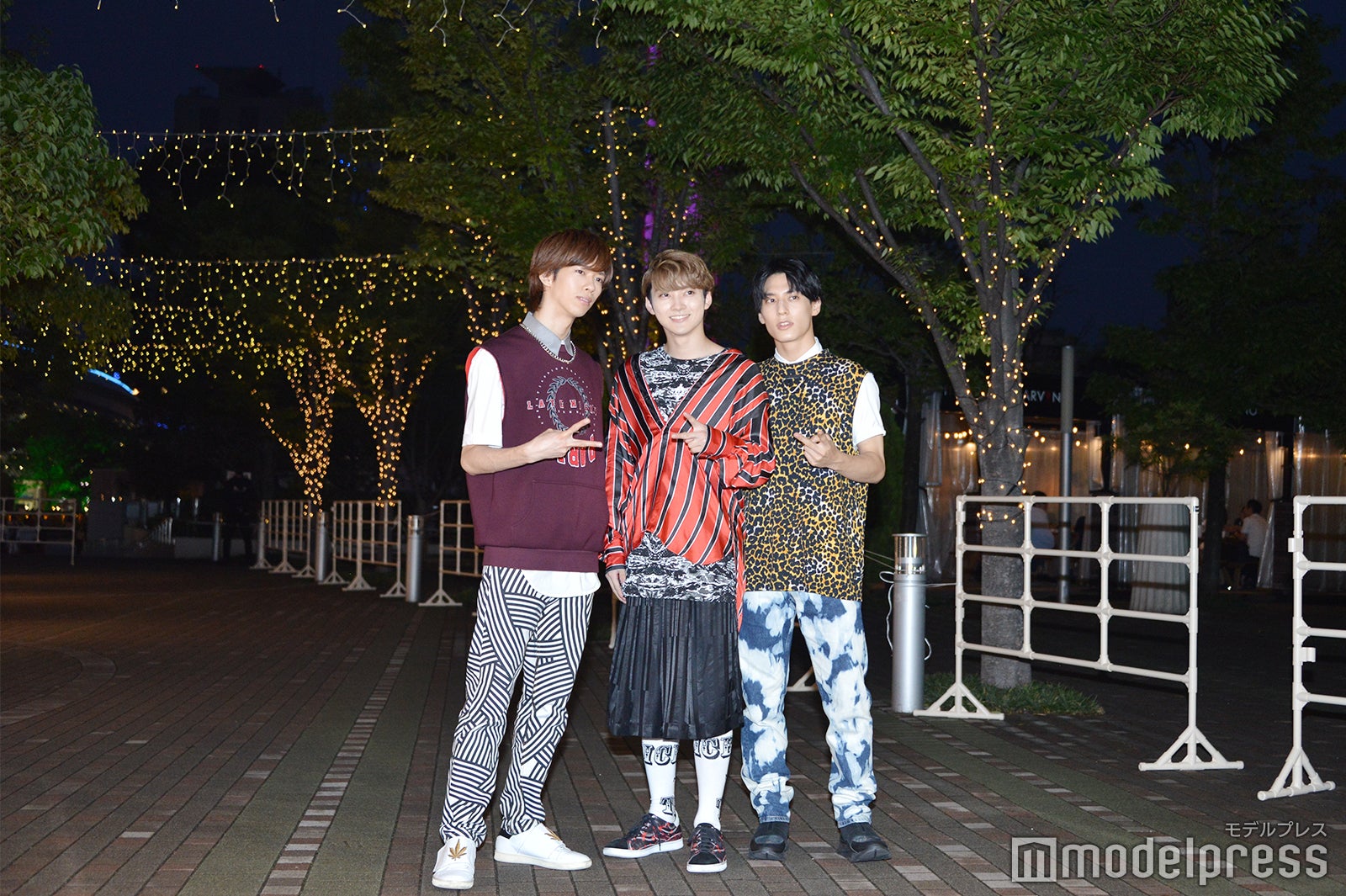 超特急（左から）リョウガ、ユーキ、ユースケ （C）モデルプレス