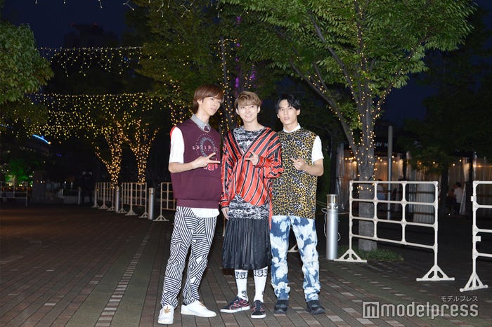 超特急(左から)リョウガ、ユーキ、ユースケ (C)モデルプレス