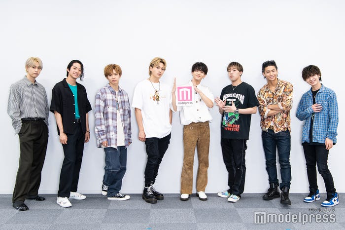 FANTASTICS from EXILE TRIBE(左から:堀夏喜、澤本夏輝、佐藤大樹、八木勇征、中島颯太、世界、瀬口黎弥、木村慧人)(C)モデルプレス