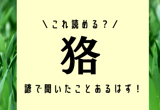 ことわざで聞いたことある人も多いはず 狢 これ読める モデルプレス ことわざで聞いたことある人も多いはず 狢 これ読める モデルプレス