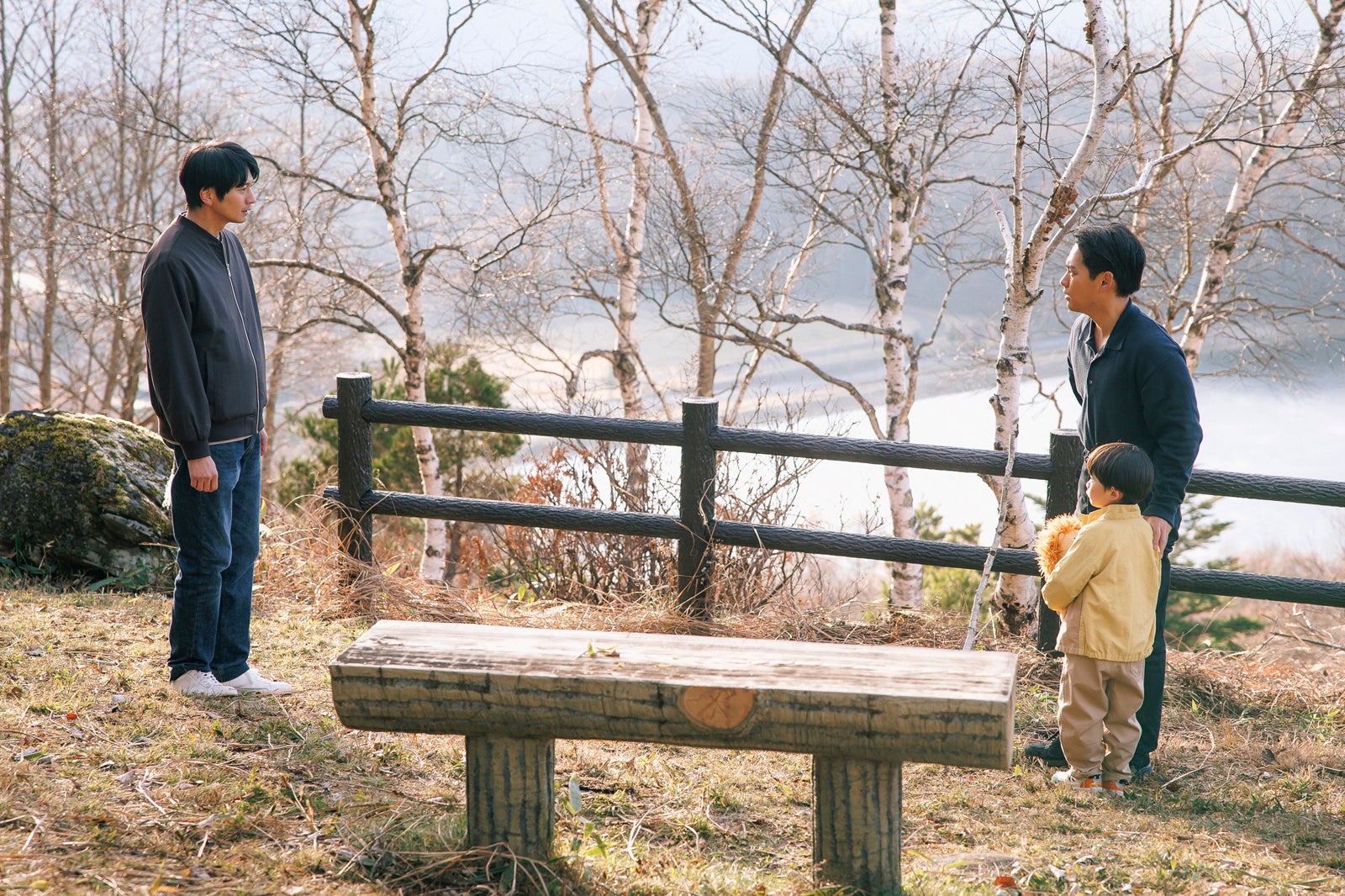 向井理、佐藤大空、柳楽優弥「ライオンの隠れ家」第10話（C）TBS