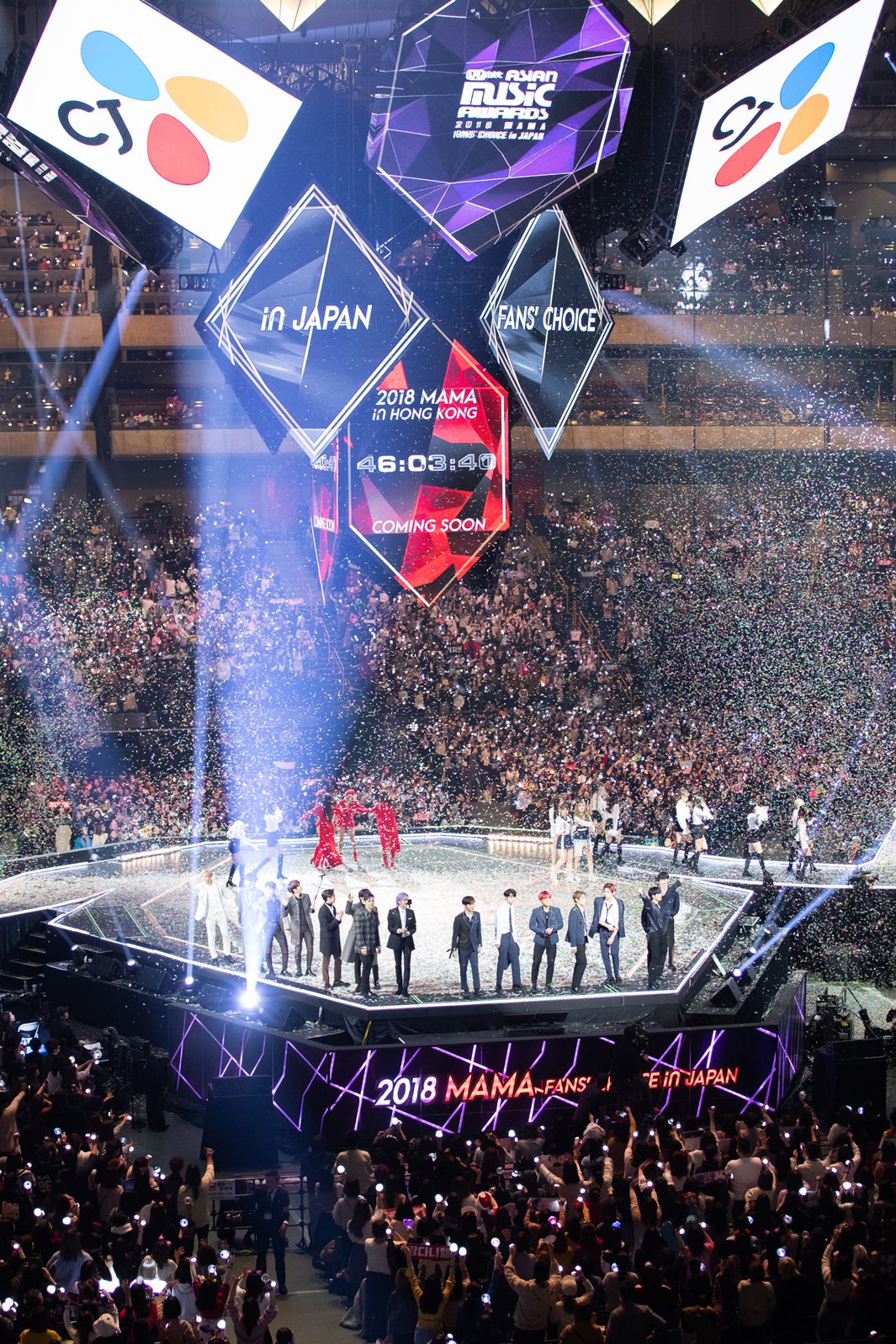 「2018 MAMA in Japan」の様子（C）CJ ENM Co.,Ltd,All Rights Reserved