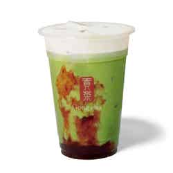 メリーストロベリー抹茶 ミルクティー(ICED)/画像提供:ゴンチャ ジャパン