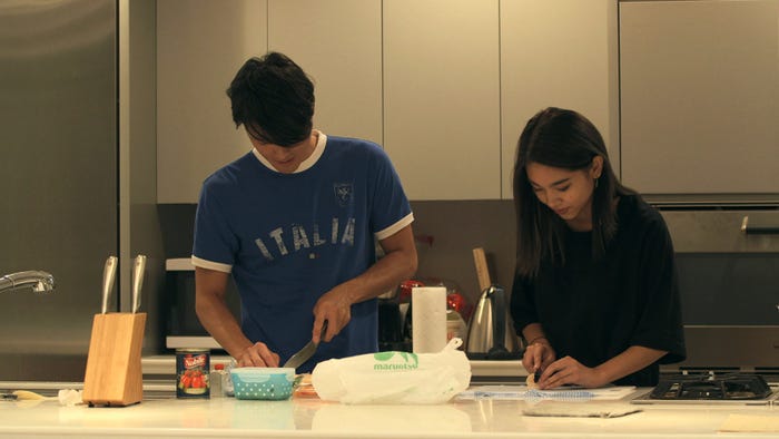 速人、政子『TERRACE HOUSE BOYS & GIRLS IN THE CITY』40th WEEK(C)フジテレビ/イースト・エンタテインメント