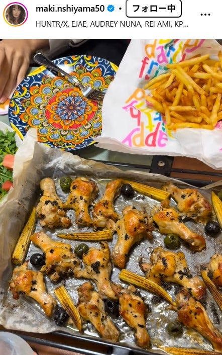 西山茉希Instagramより