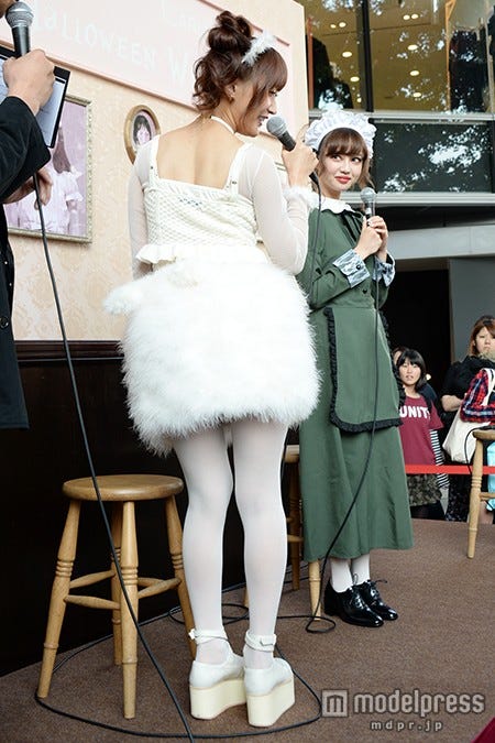 「しっぽがポイント」とアピールした菅野結以