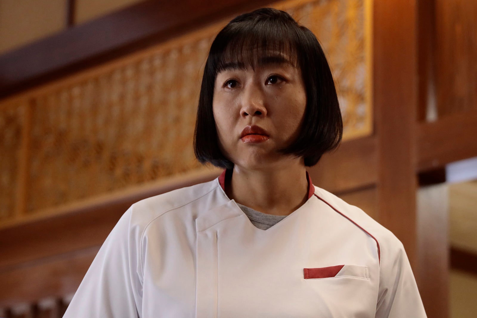 山崎静代「プライベートバンカー」第6話（C）テレビ朝日