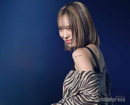 パパラピーズ・タナカガ、美デコルテ&美背中で魅了<TGC teen 2023 Summer>
