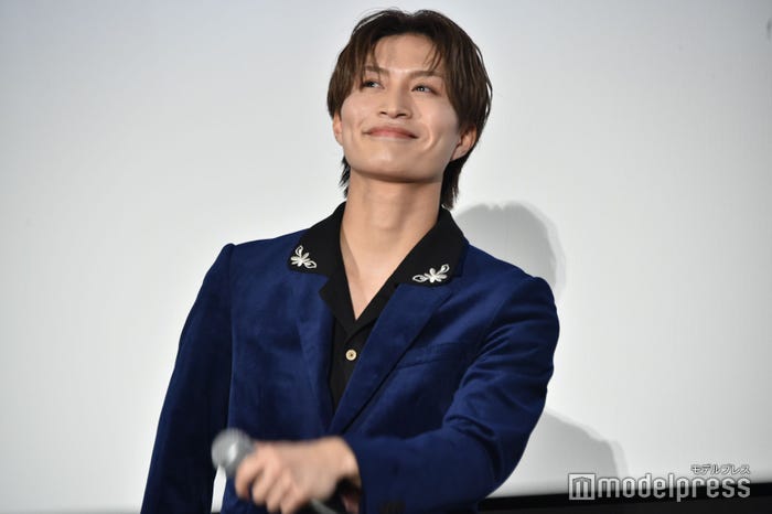 胸キュン台詞を言い切り満足げな那須雄登(C)モデルプレス