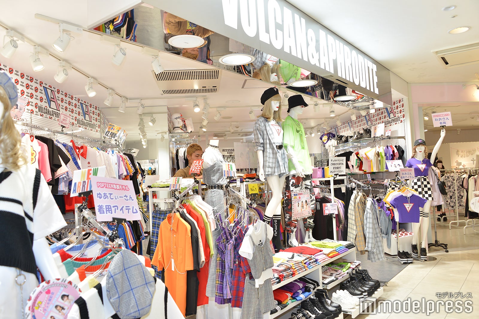 VOLCAN&APHRODITE SHIBUYA109店（C）モデルプレス