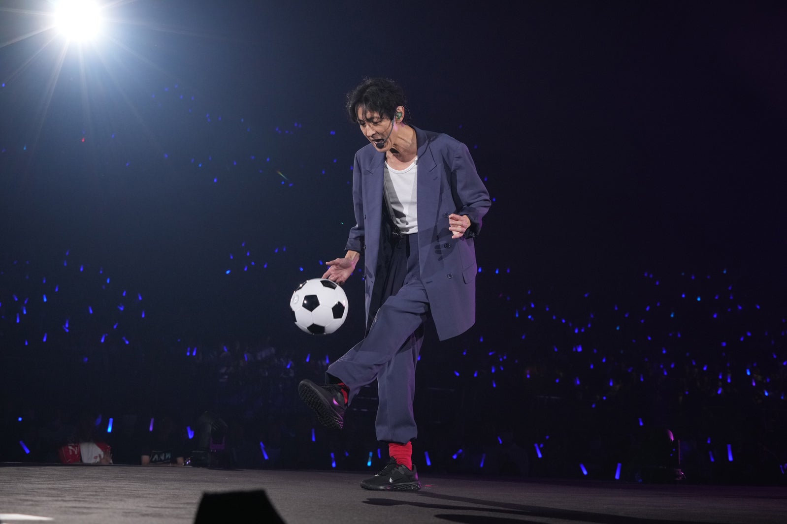 矢部浩之「ニッポン放送開局70周年記念ナインティナインのオールナイトニッポン歌謡祭」（提供写真）