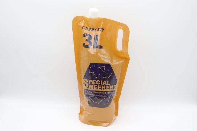 セリアのソフトウォータータンク3L