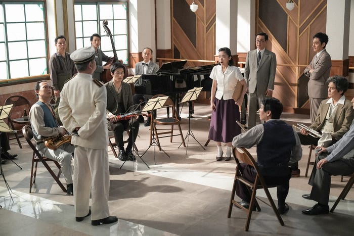 趣里、安井順平、草なぎ剛、陰山泰「ブギウギ」第41話(C)NHK