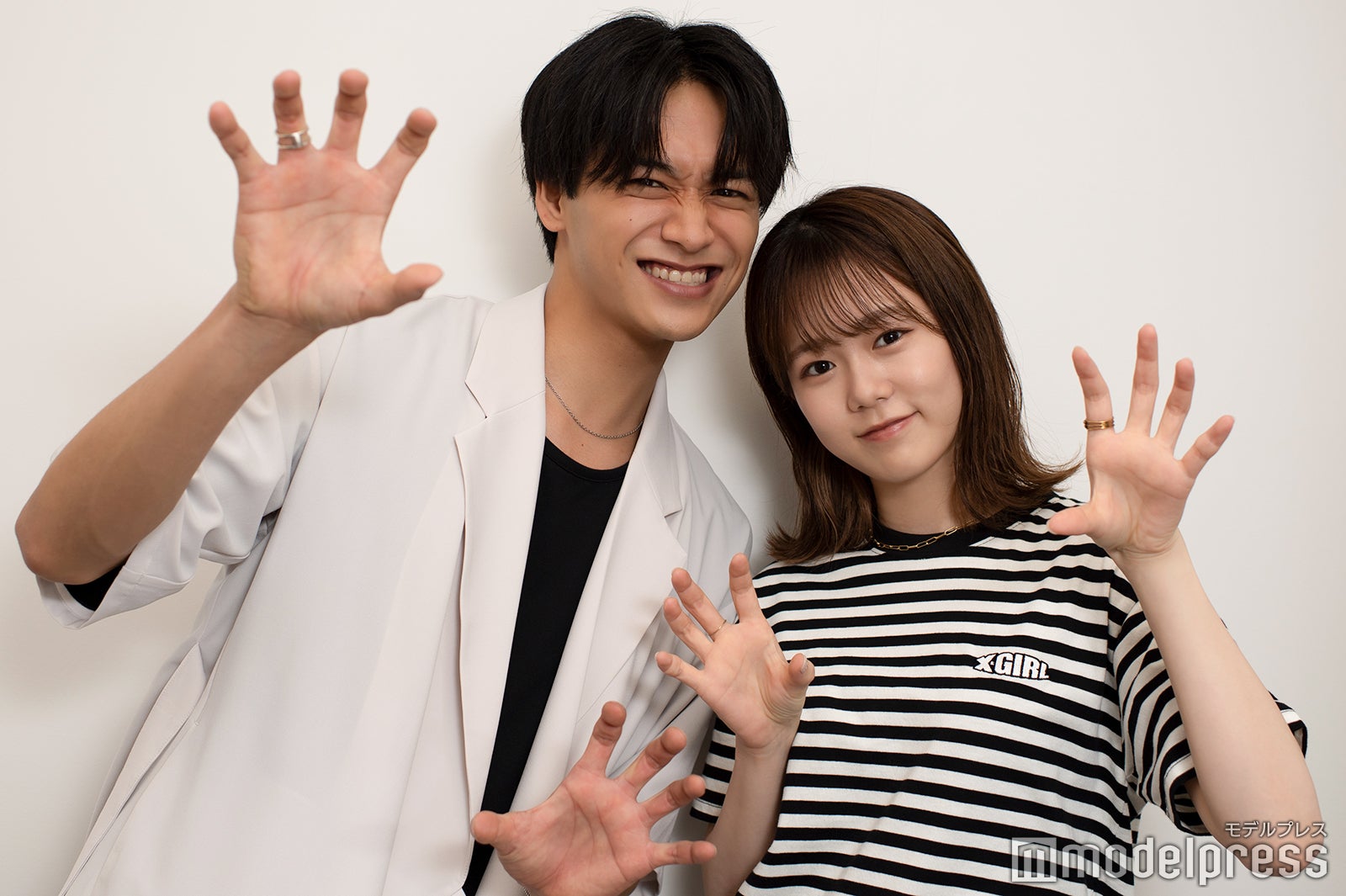 井上想良、川口葵（C）モデルプレス