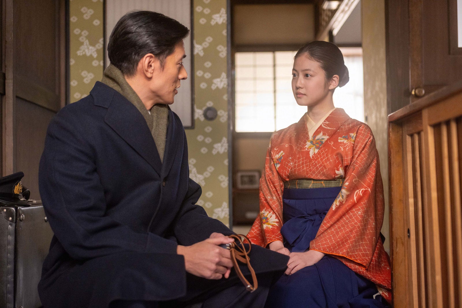 中島歩、今田美桜「あんぱん」（C）NHK