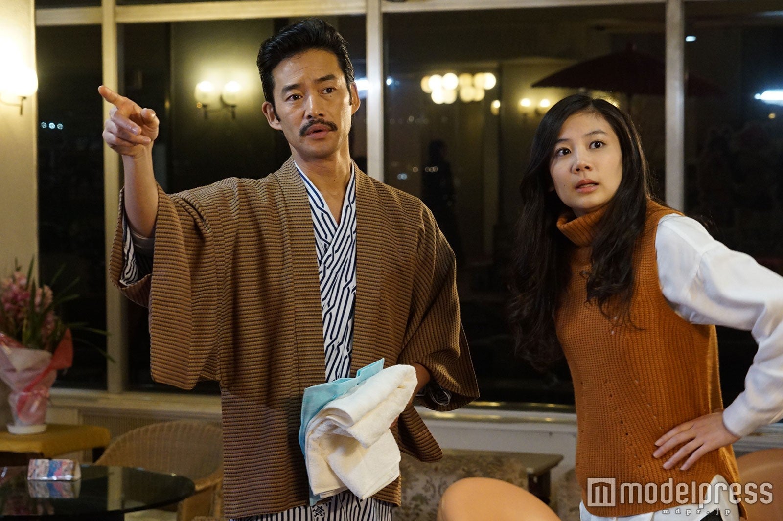 竹野内豊、清水富美加（画像提供：関西テレビ）