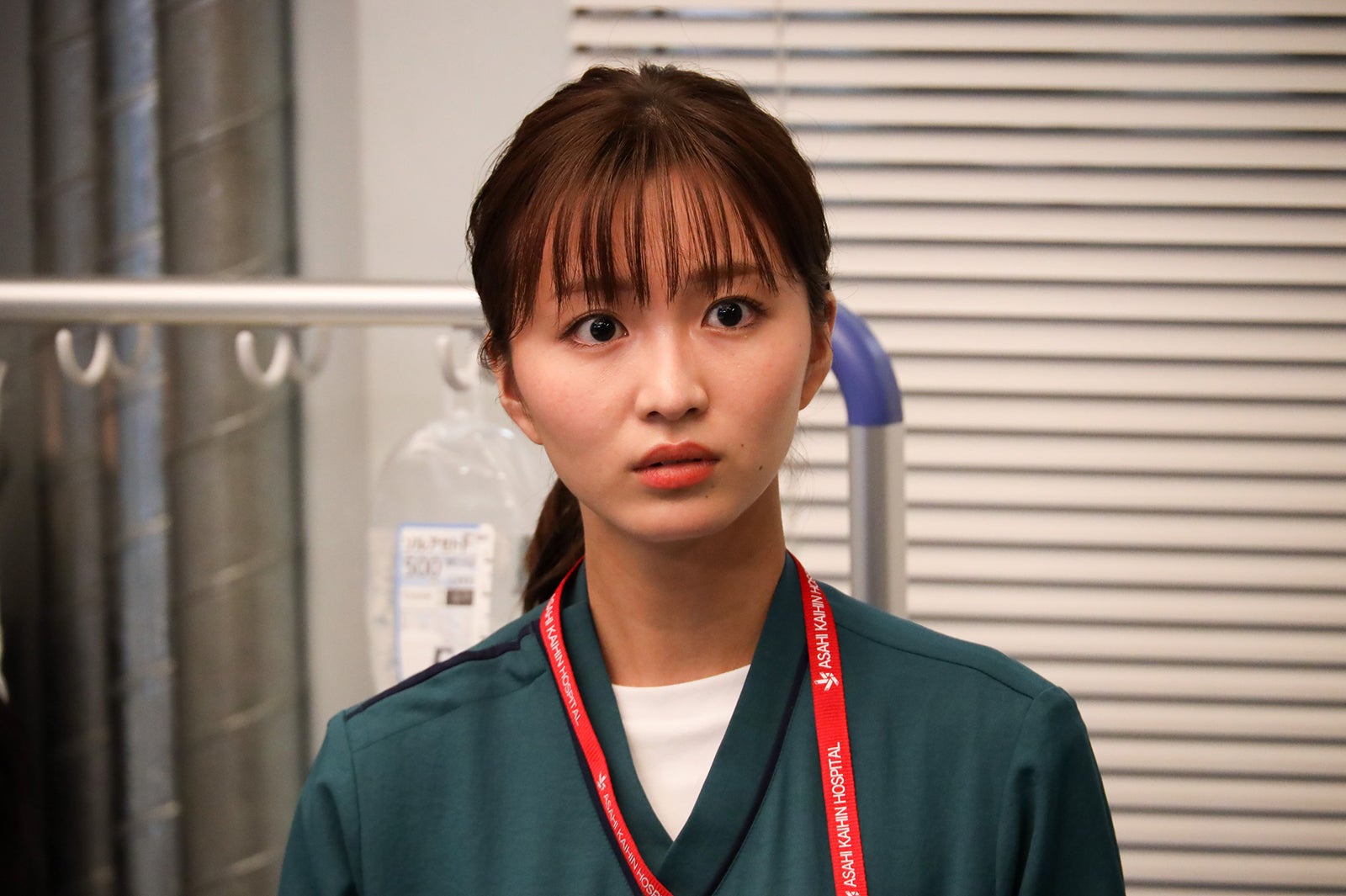 岡崎紗絵「ナイト・ドクター」最終話より（C）フジテレビ