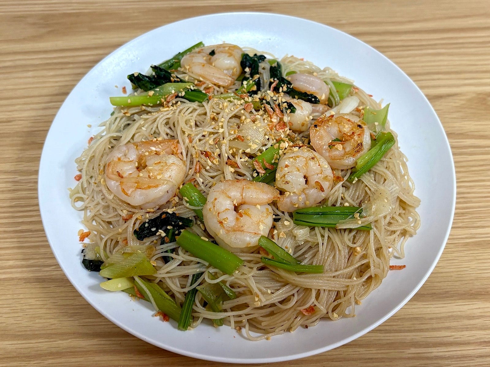 フライパン1つで、本格的な“台湾焼きビーフン” を手軽に作ることができます