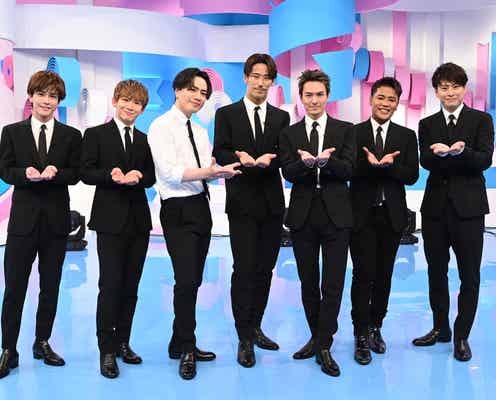三代目JSB、1年ぶり7人で「ZIP!」出演 テレビ初披露の新曲含むスペシャルメドレー披露