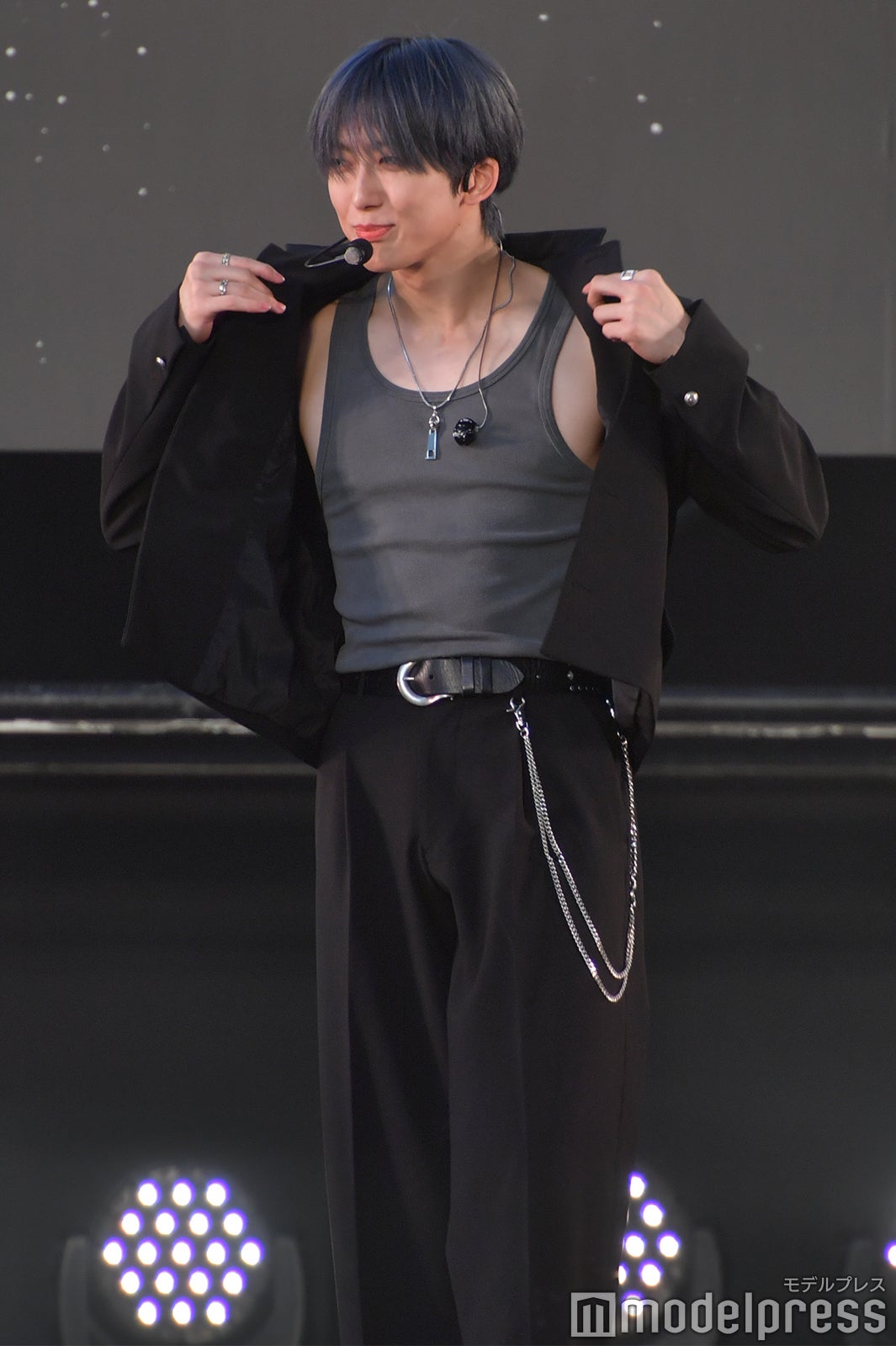 肉体美を披露して黄色い歓声を浴びたFUMA／&TEAM（C）モデルプレス