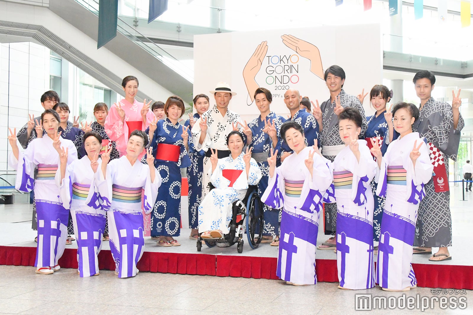 USA、TETSUYAが参加した「TOKYO 2020と祭でつながろう」発表会の様子 （C）モデルプレス