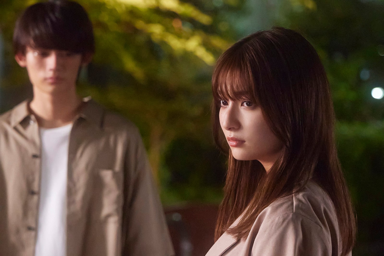 （左から）藤原大祐、吉川愛／「純愛ディソナンス」第10話より（C）フジテレビ