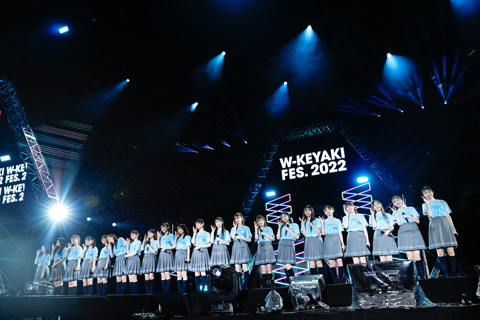 日向坂46「W-KEYAKI FES.」／撮影：上山陽介