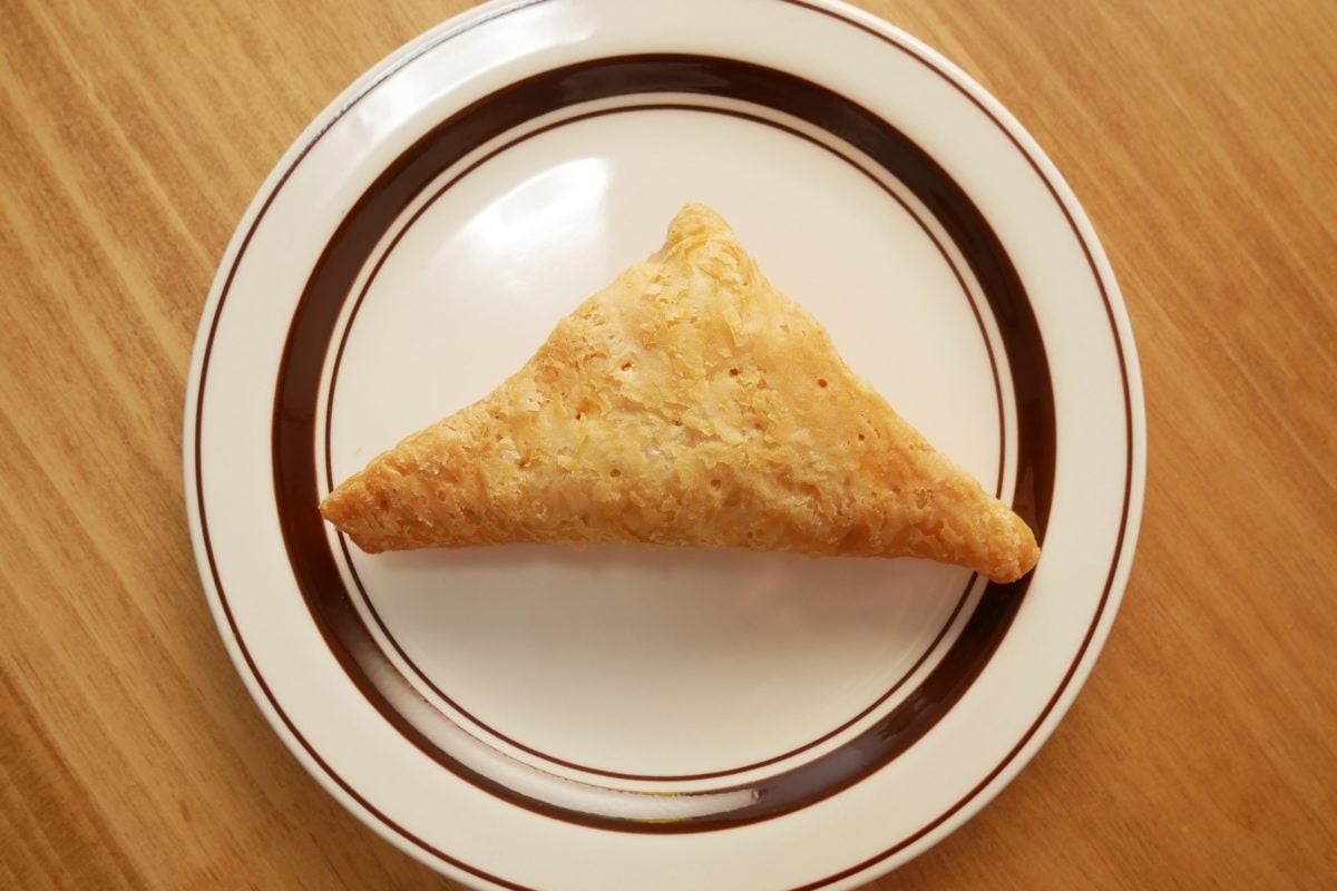 恋の三角チョコパイバニラ味