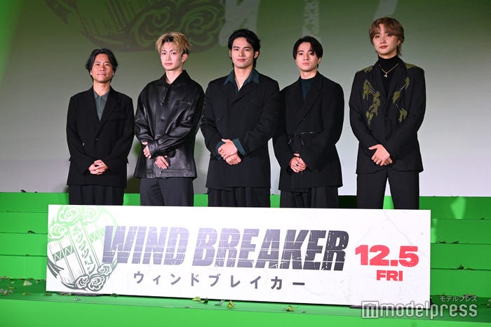 萩原健太郎監督、綱啓永、水上恒司、木戸大聖、JUNON(BE:FIRST)(C)モデルプレス