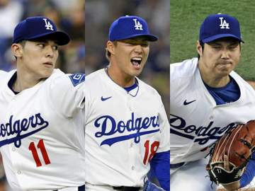 ドジャース 佐々木→山本→大谷 日本選手トリオがジャイアンツ戦で先発決定