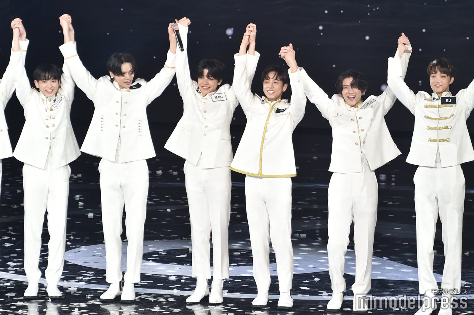 HARUA、K、MAKI、TAKI、YUMA、EJ （C）モデルプレス