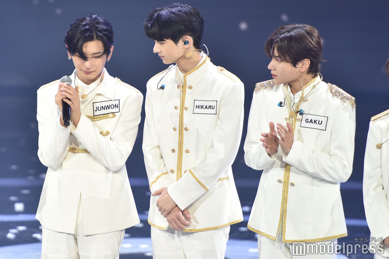 JUNWON、HIKARU、GAKU （C）モデルプレス