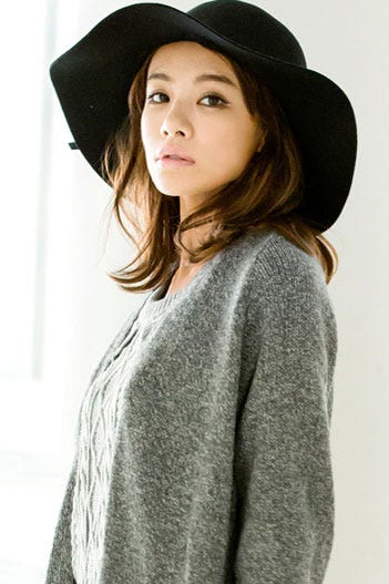 ツバ広フェルト女優帽「Re:EDIT by GALSTAR」3,498円(税込)/画像提供:Re:EDIT by GALSTAR