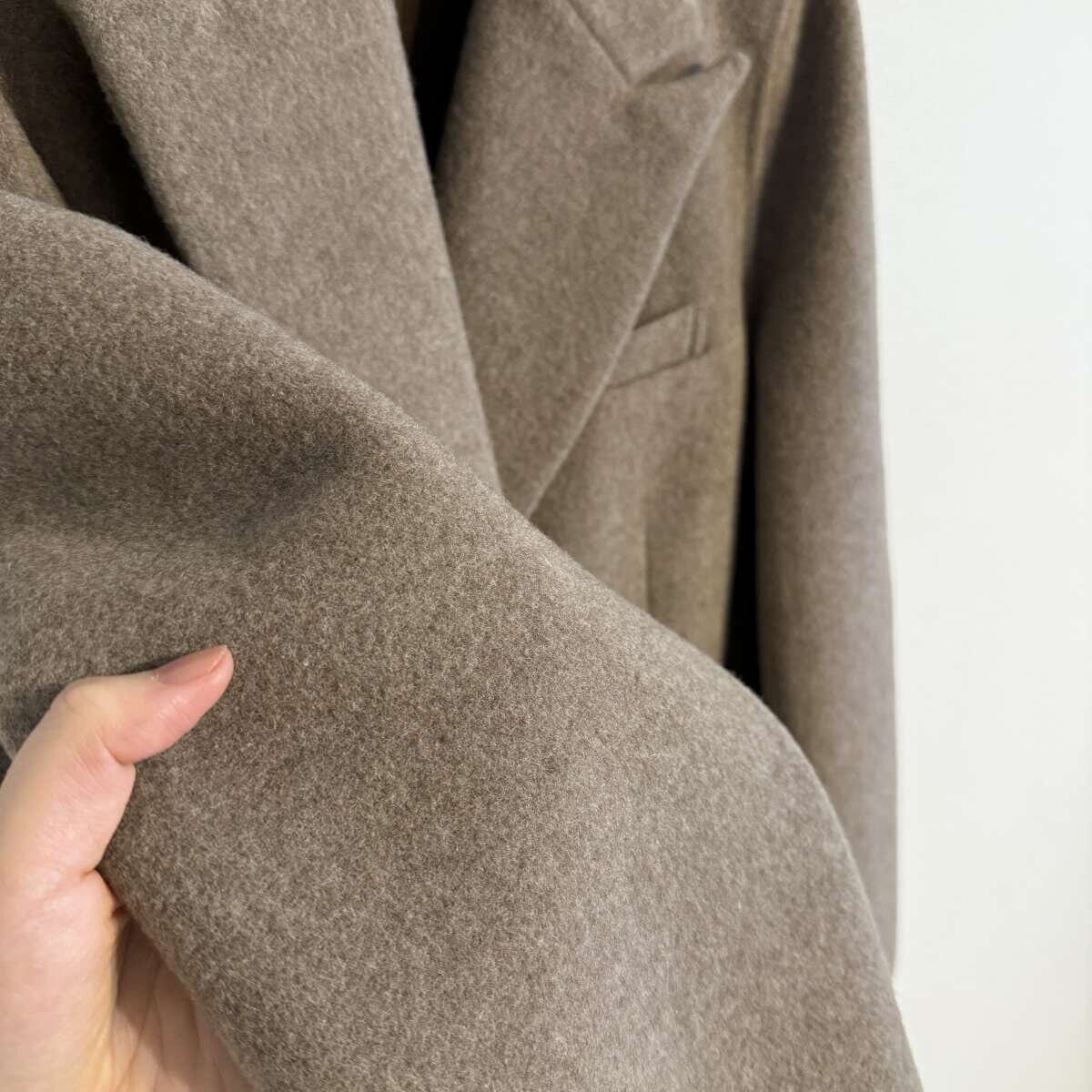 Curensologyウールボンディングジャケット Curensologyウールボンディングジャケットの素材感