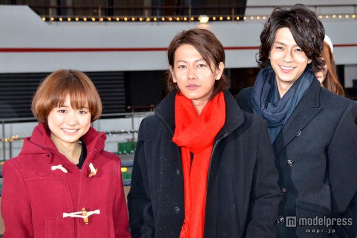 大原櫻子、佐藤健、三浦翔平 (C)モデルプレス