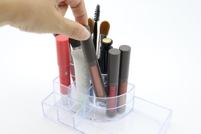 メイクアップスタンド(8仕切り) 取り出しやすい メイクアップスタンド(8仕切り) 取り出しやすい