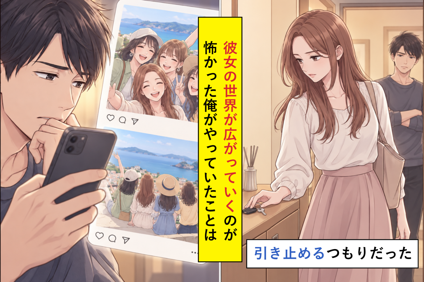 引き止めるつもりで「俺を失ったら終わりだよ」と言った俺→閲覧者に名前が並ぶと分かっていても、やめられない