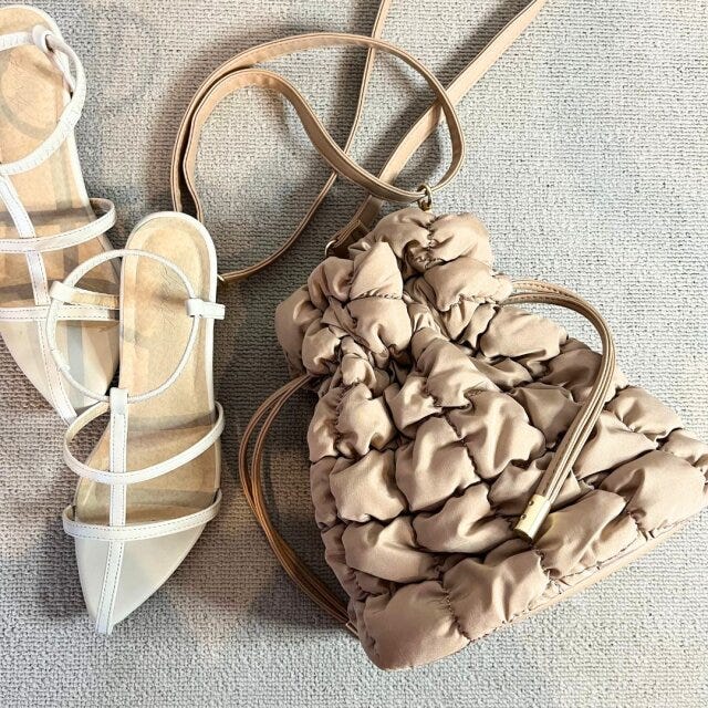 しまむら　コラボ　バッグ　ぽこぽこ