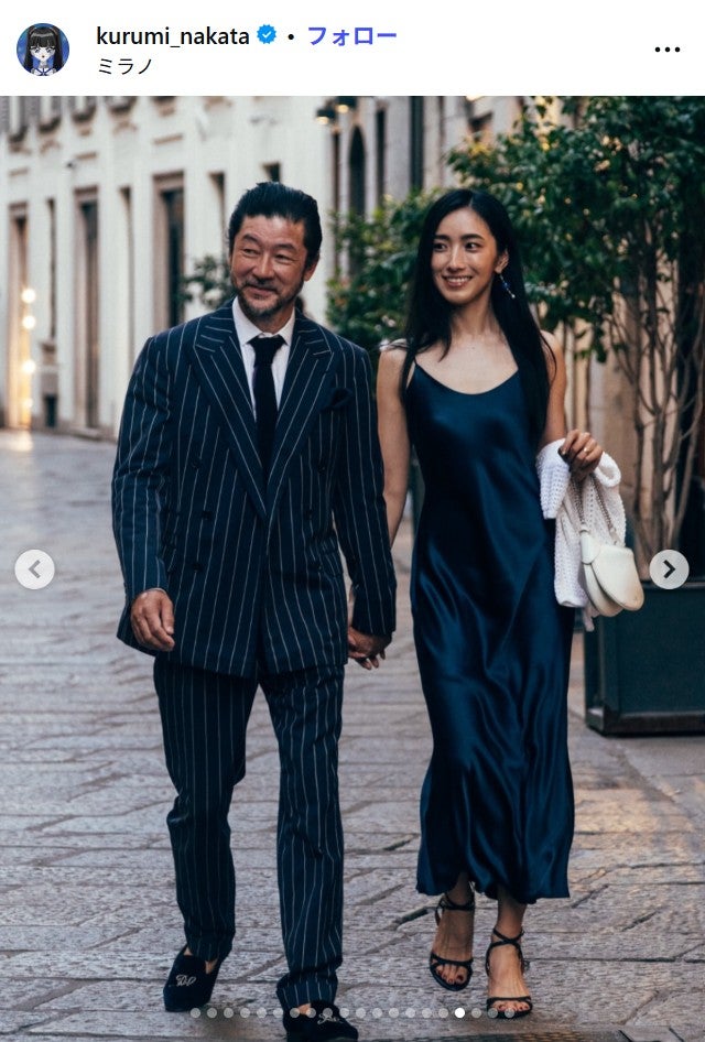 中田クルミInstagramより