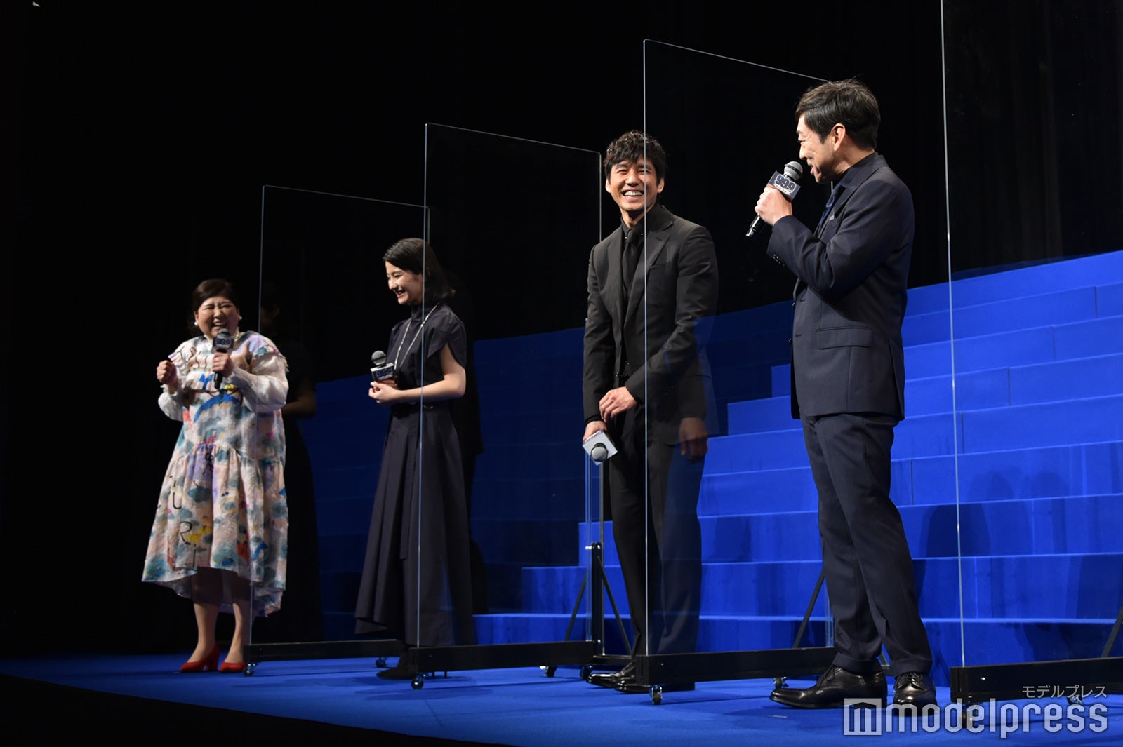 馬場園梓、蒔田彩珠、西島秀俊、香川照之（C）モデルプレス