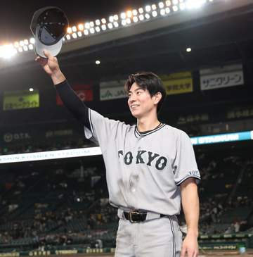 巨人が競り勝ち連敗を2でストップ 九回に松本が勝ち越しタイムリー 先発・則本は6回2安打無失点の圧巻投球