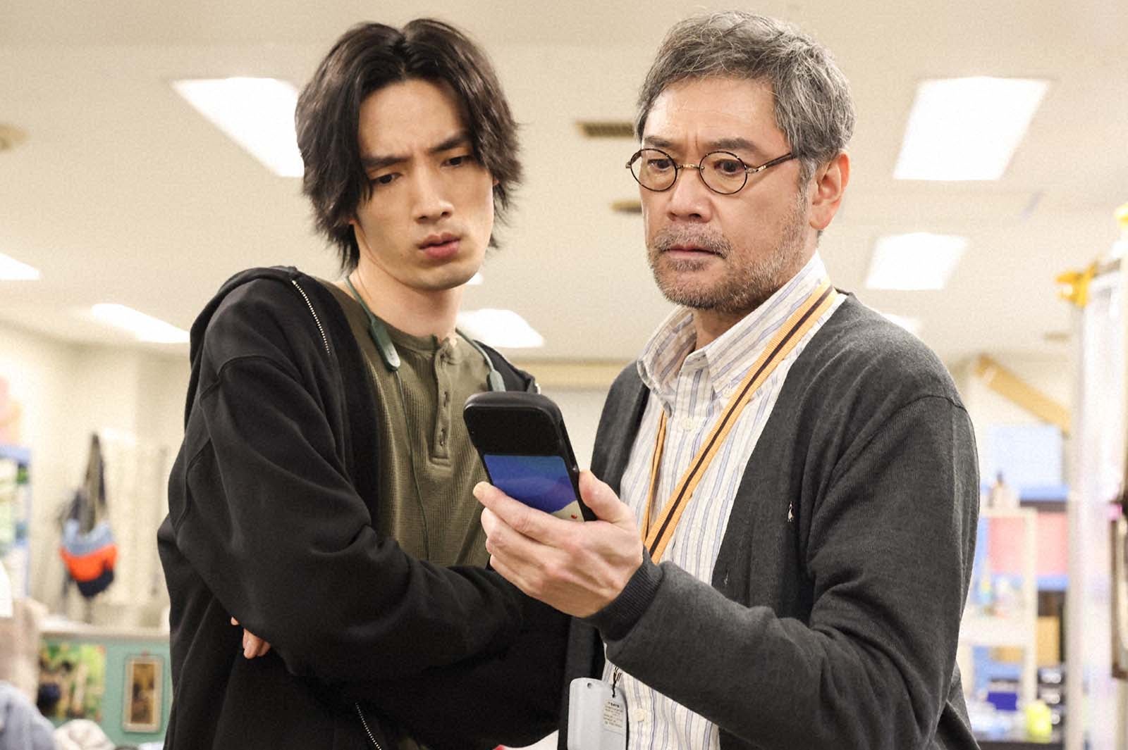 清水尋也、杉本哲太「Eye Love You」第4話より（C）TBS／撮影：高橋裕子