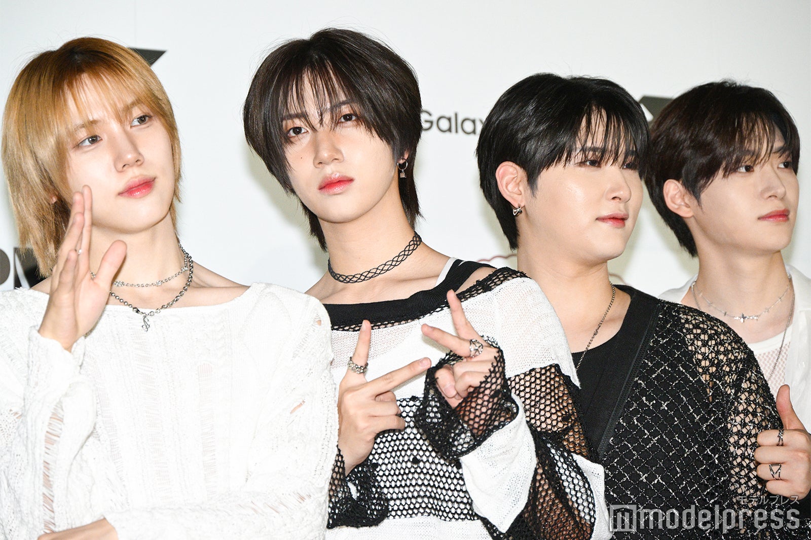 ソンミン（SEONGMIN）、ウォンジン（WONJIN）、ウビン（WOOBIN）、ジョンモ（JUNGMO）（C）モデルプレス