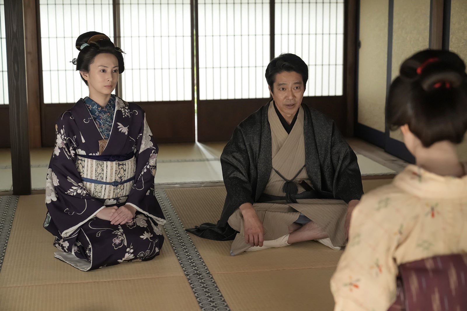 北川景子、堤真一（C）NHK