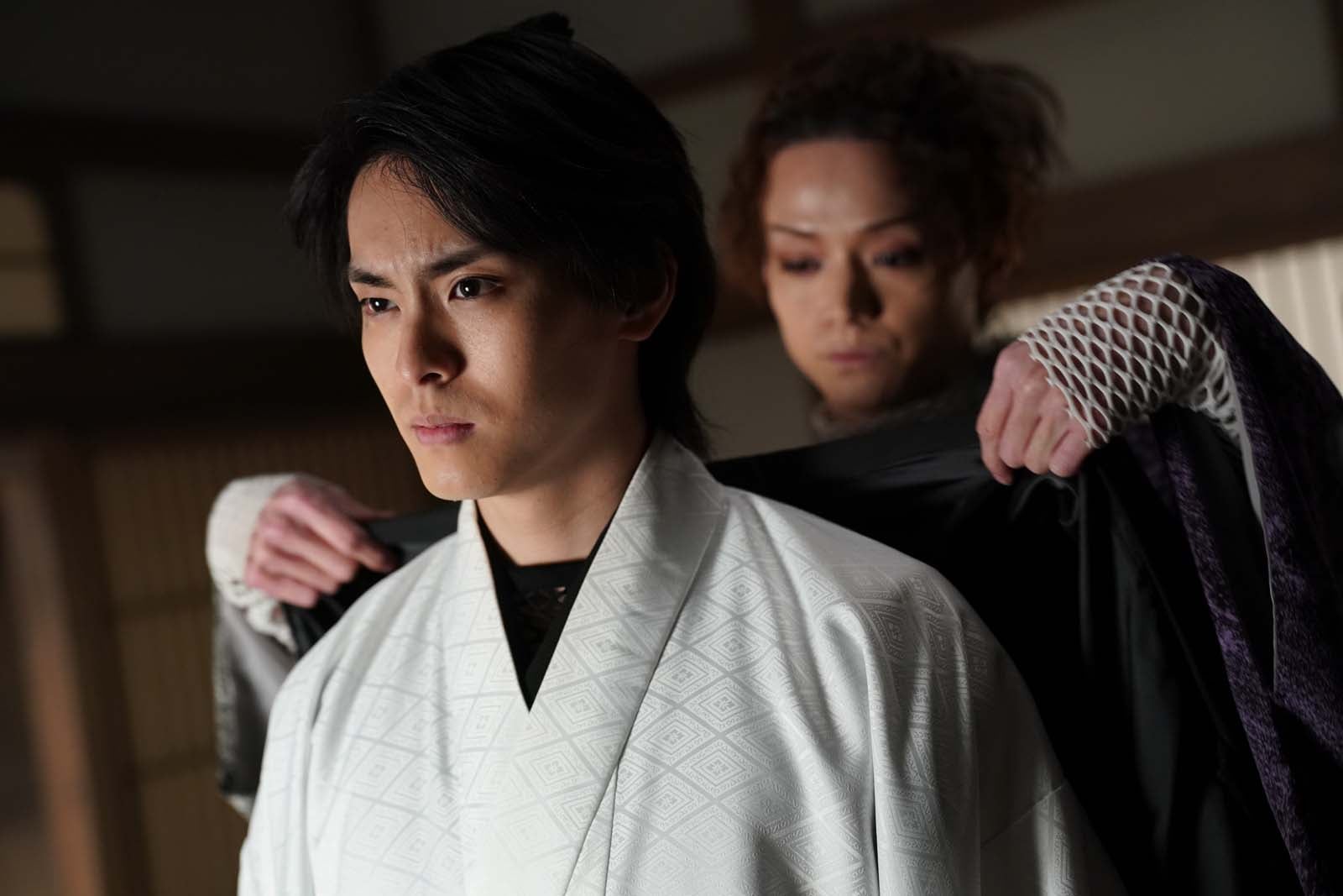 高野洸、三浦涼介「君とゆきて咲く～新選組青春録～」第5話より（C）テレビ朝日