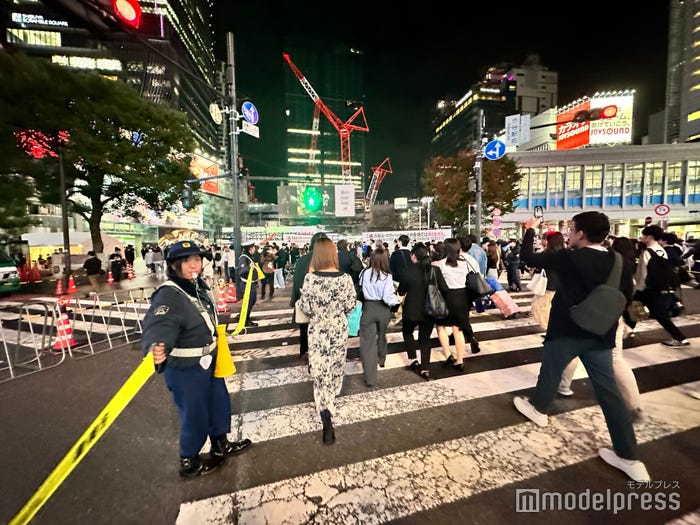 渋谷の様子(C)モデルプレス