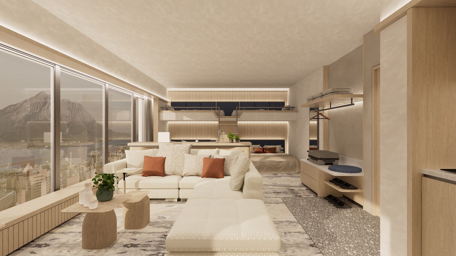 鹿児島に新ホテル「FAV LUX 鹿児島天文館」2024年冬開業　サウナ＆ルーフトップバーも完備