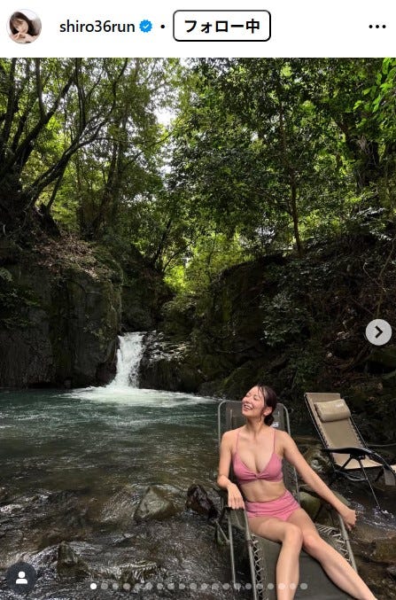 白間美瑠Instagramより