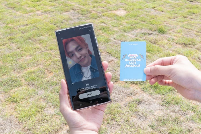 デジタルウォーターマークフォトカード(C)2024 Weverse Con Festival