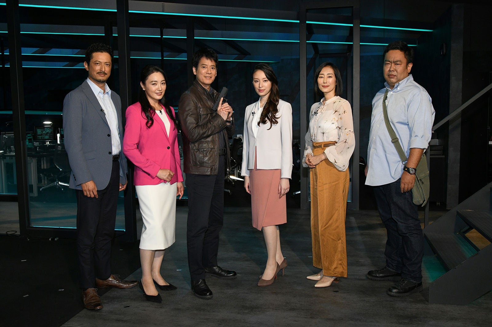 （左から）池内博之、仲間由紀恵、唐沢寿明、栗山千明、木村多江（画像提供：テレビ朝日）